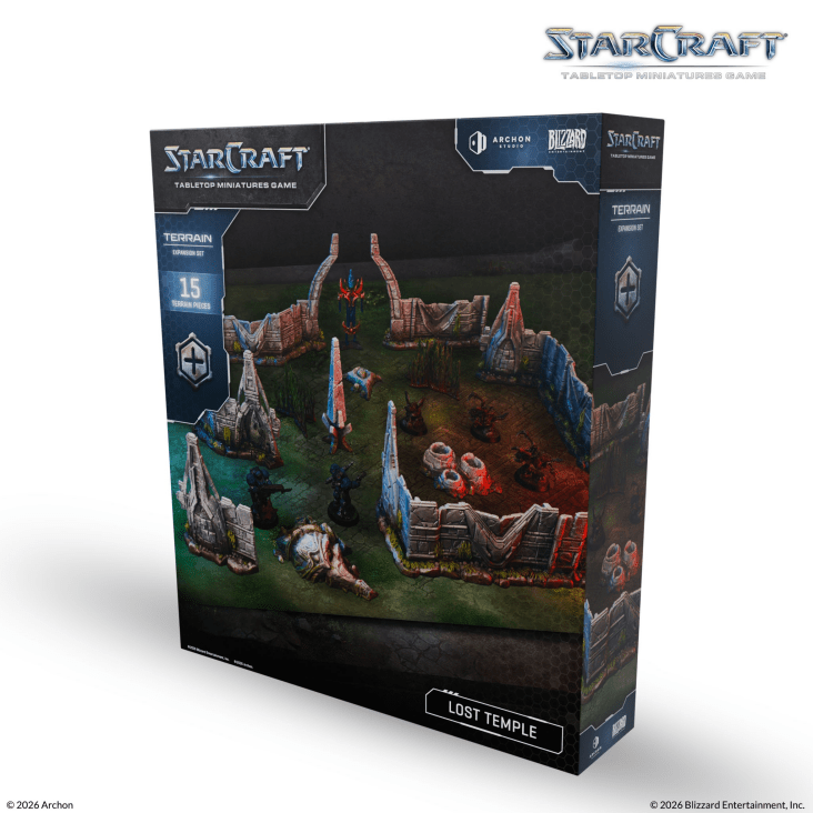 StarCraft TMG Lost Temple Terrain (Quelle: Archon Studio)