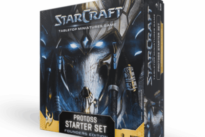 StarCraft TMG - Protoss Starter Set Founders Edition mit Zealots, Adepts, Sentries, Artanis und Pylon (Quelle: Archon Studio)
