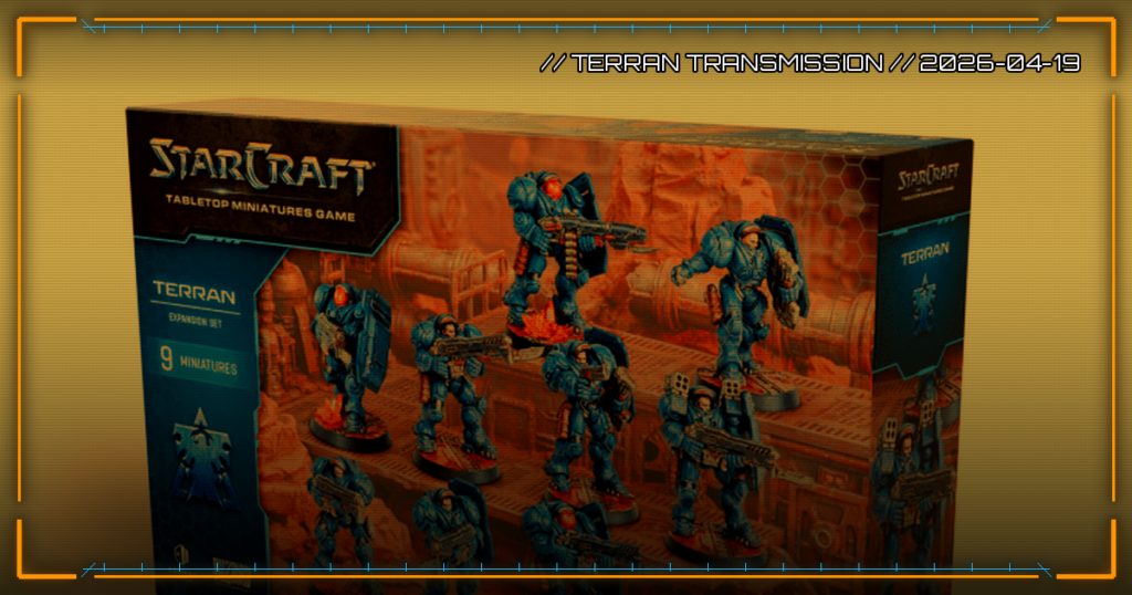 Briefing-Card v3: StarCraft Tabletop Miniatures Game: Vorbestellungen laufen – alle Infos zu Release, Regeln und Miniaturen im Überblick (synthetisch)