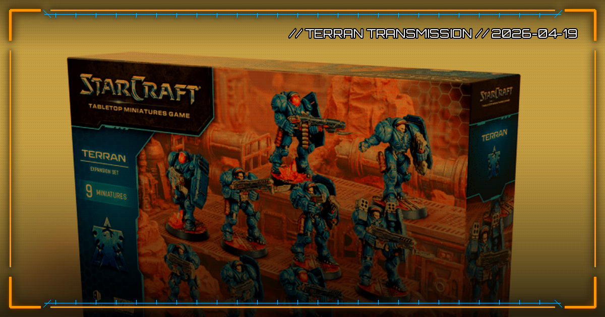 Briefing-Card v3: StarCraft Tabletop Miniatures Game: Vorbestellungen laufen – alle Infos zu Release, Regeln und Miniaturen im Überblick (synthetisch)