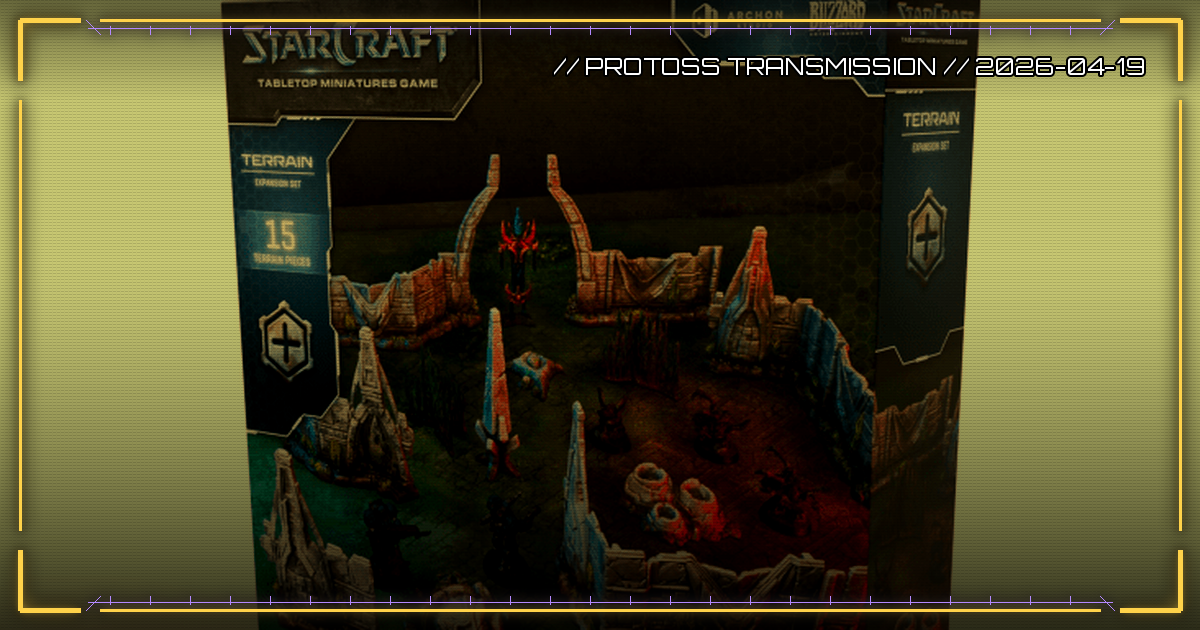 Briefing-Card v3: Adepticon 2026: StarCraft TMG fast ausverkauft (synthetisch)