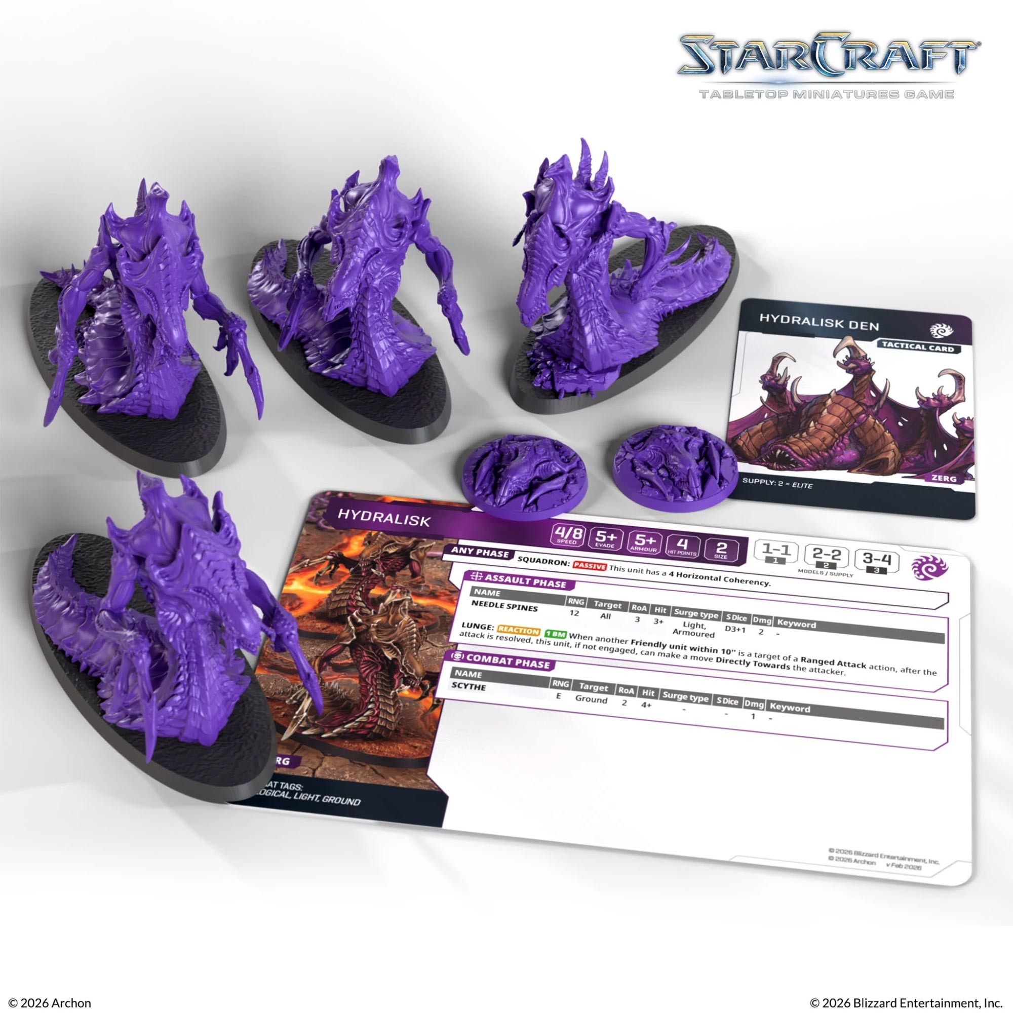 StarCraft TMG - Zerg Hydralisk Expansion Set Promo (Quelle: taleofpainters.com)
