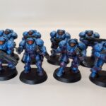 StarCraft TMG - Painted Terran Marines von Goonhammer-Reviewer Kevin Stillman (Quelle: goonhammer.com)