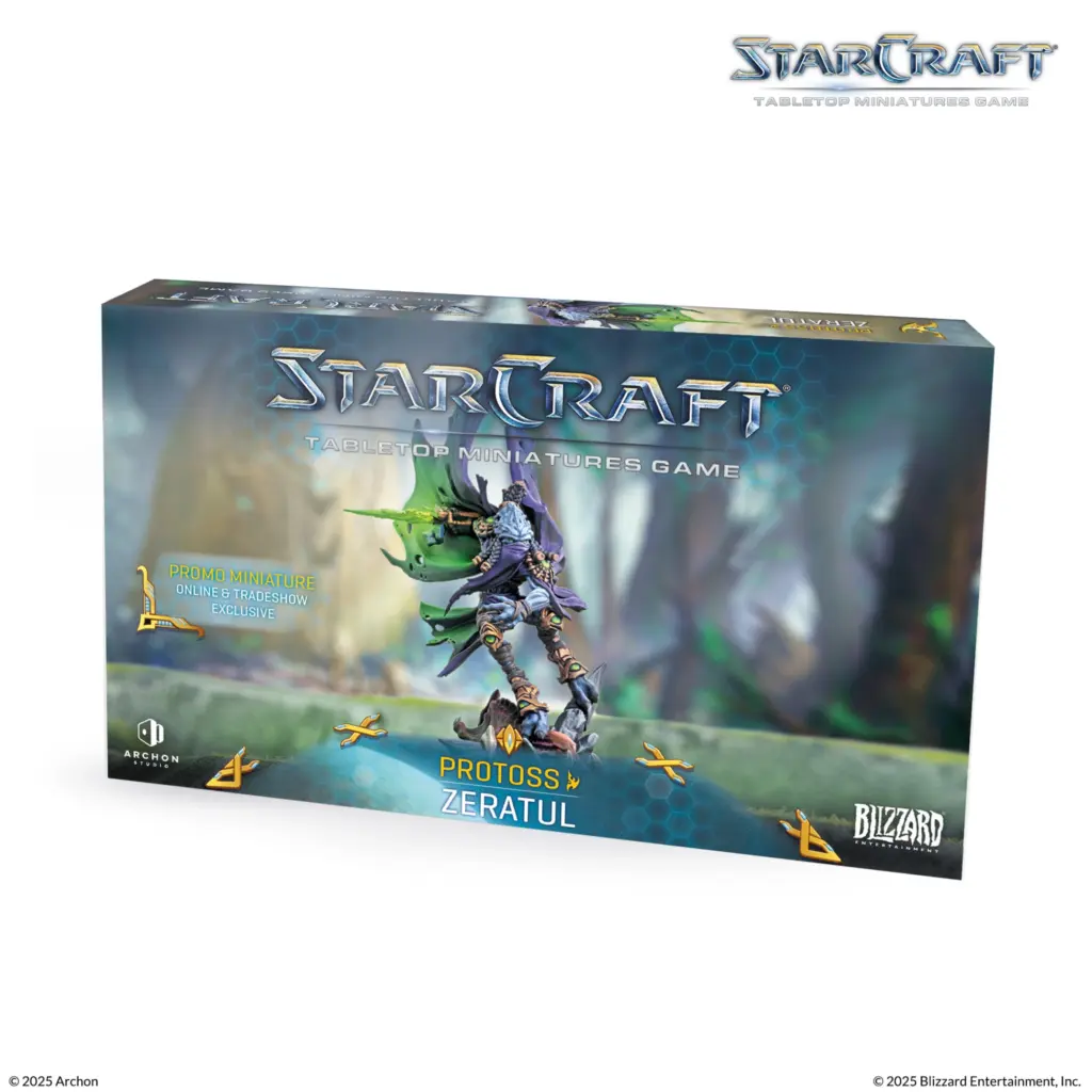 StarCraft TMG - Zeratul Protoss Promo-Miniatur, kommt mit Wave 2 als Standard-Modell mit eigenen Regeln (Quelle: starcraft-tmg.com)