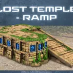 StarCraft TMG - Terrain-Pack mit Rampe und High Ground aus der Wave-2-Ankuendigung (Quelle: https://starcraft-tmg.com/news/featured/new-units-join-starcraft-tabletop-miniatures-game)