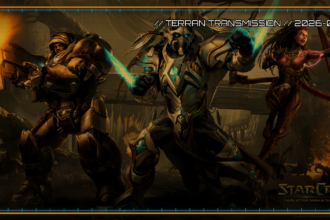 Briefing-Card: StarCraft TMG auf der Gen Con: 640 Demo-Plätze (synthetisch erzeugt aus offiziellen Archon-Assets)