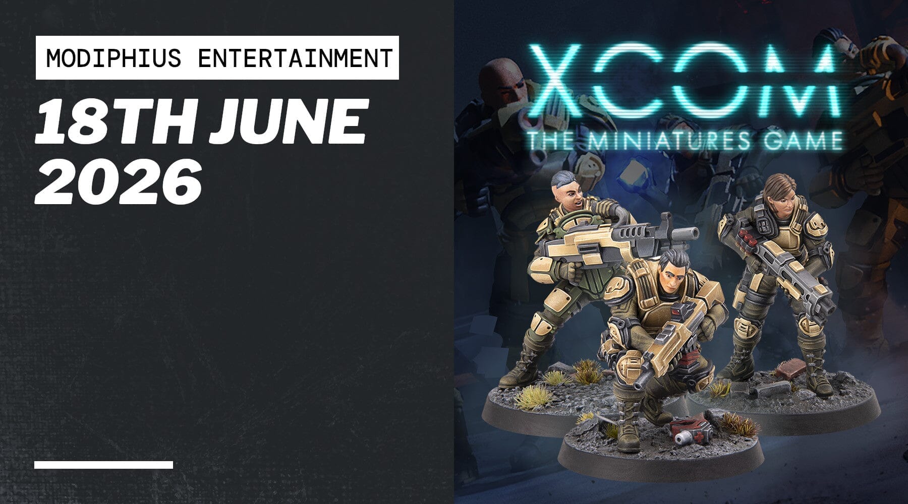 XCOM TMG - Modiphius / Firaxis – XCOM: The Miniatures Game (PM 'Hello, Commander')