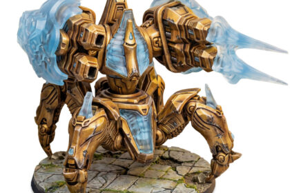 StarCraft TMG - Protoss Immortal auf 100-mm-Base, offizieller Archon-Render aus der Wave-2-Produktgalerie (Quelle: https://starcraft-tmg.com/shop/pre-orders/starcraft-immortal-protoss-expansion-set)