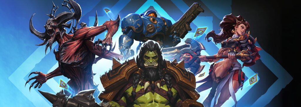StarCraft TMG - BlizzCon-2026-Keyart mit Terran-Marine, Thrall und Diablo-Daemon (Quelle: https://news.blizzard.com/en-us/article/24294065/know-before-you-go-blizzcon-2026-programming-schedule-viewership-guide-floor-map-and-more)